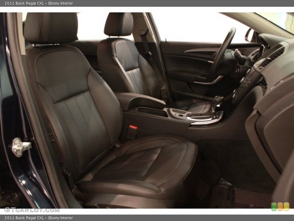 Ebony Interior Photo for the 2011 Buick Regal CXL #69030128