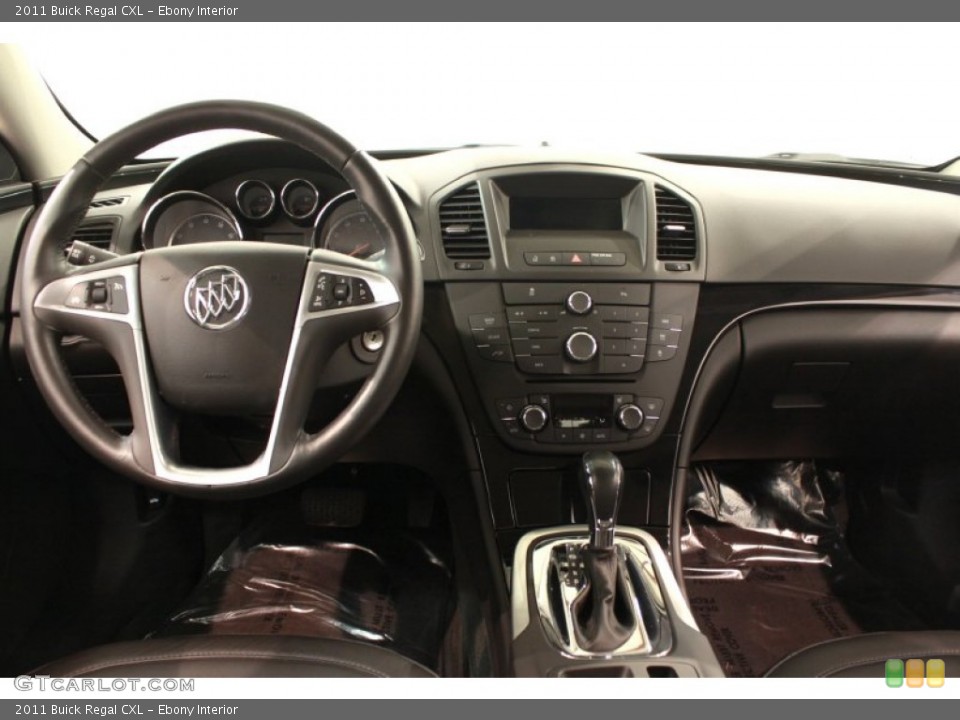Ebony Interior Dashboard for the 2011 Buick Regal CXL #69030161
