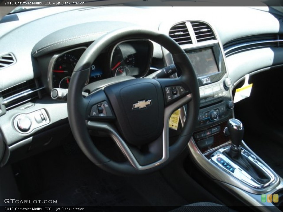 Jet Black Interior Dashboard for the 2013 Chevrolet Malibu ECO #69030329