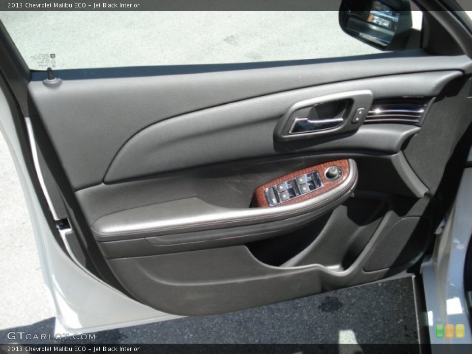 Jet Black Interior Door Panel for the 2013 Chevrolet Malibu ECO #69030343