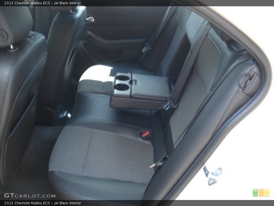 Jet Black Interior Rear Seat for the 2013 Chevrolet Malibu ECO #69030350