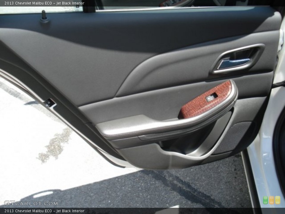 Jet Black Interior Door Panel for the 2013 Chevrolet Malibu ECO #69030359