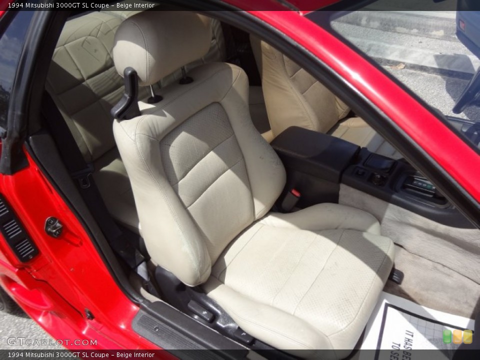 Beige Interior Photo for the 1994 Mitsubishi 3000GT SL Coupe #69030476