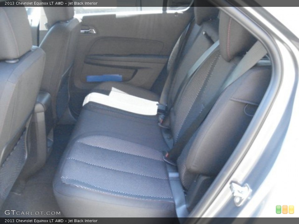 Jet Black Interior Rear Seat for the 2013 Chevrolet Equinox LT AWD #69031067