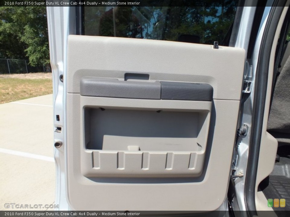 Medium Stone Interior Door Panel for the 2010 Ford F350 Super Duty XL Crew Cab 4x4 Dually #69033746