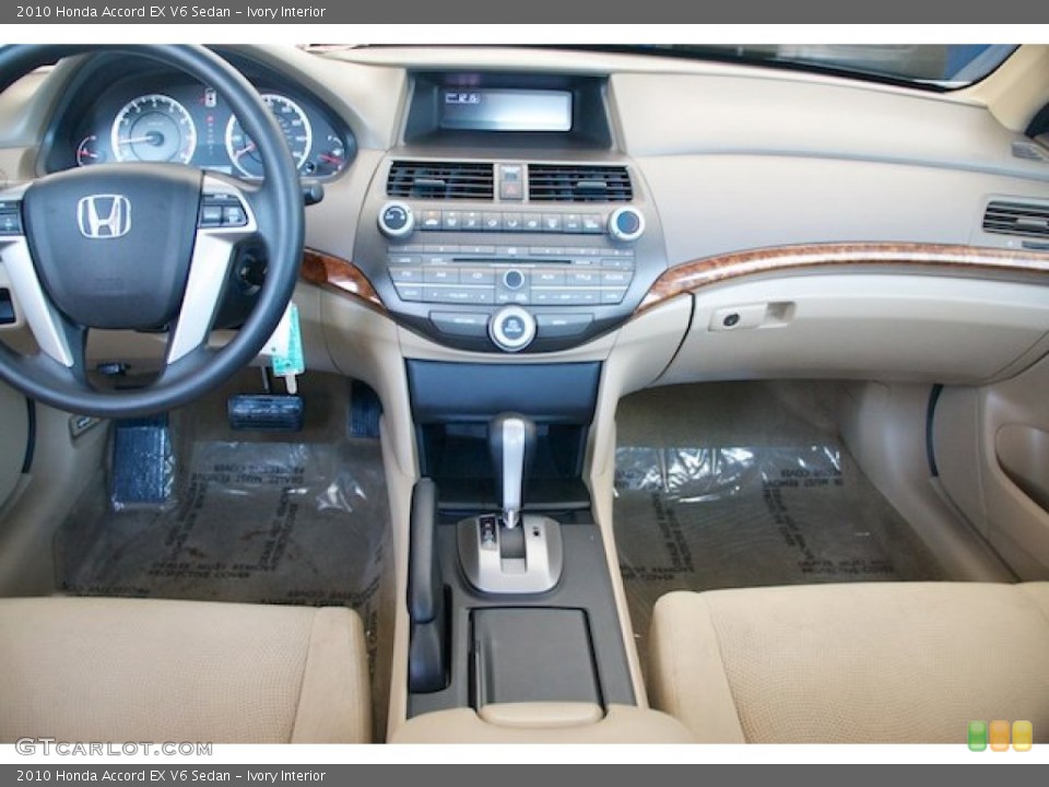 Ivory Interior Dashboard for the 2010 Honda Accord EX V6 Sedan #69035204
