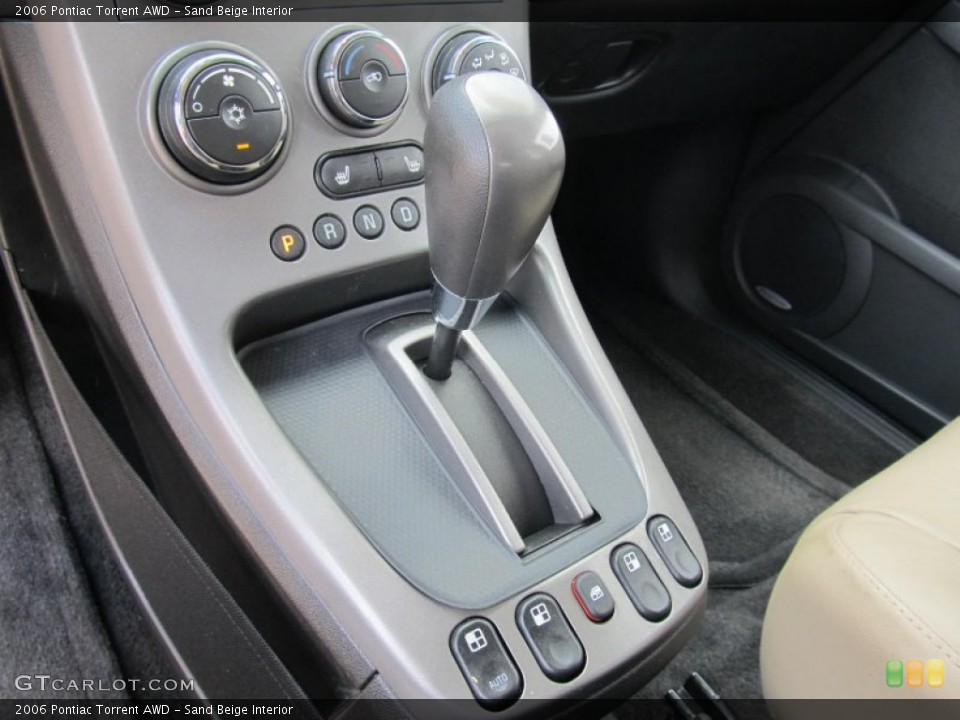 Sand Beige Interior Transmission for the 2006 Pontiac Torrent AWD #69038501