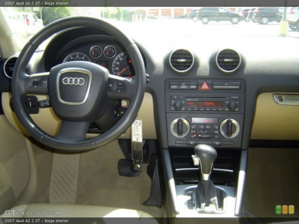 Beige Interior Dashboard for the 2007 Audi A3 2.0T #69039932
