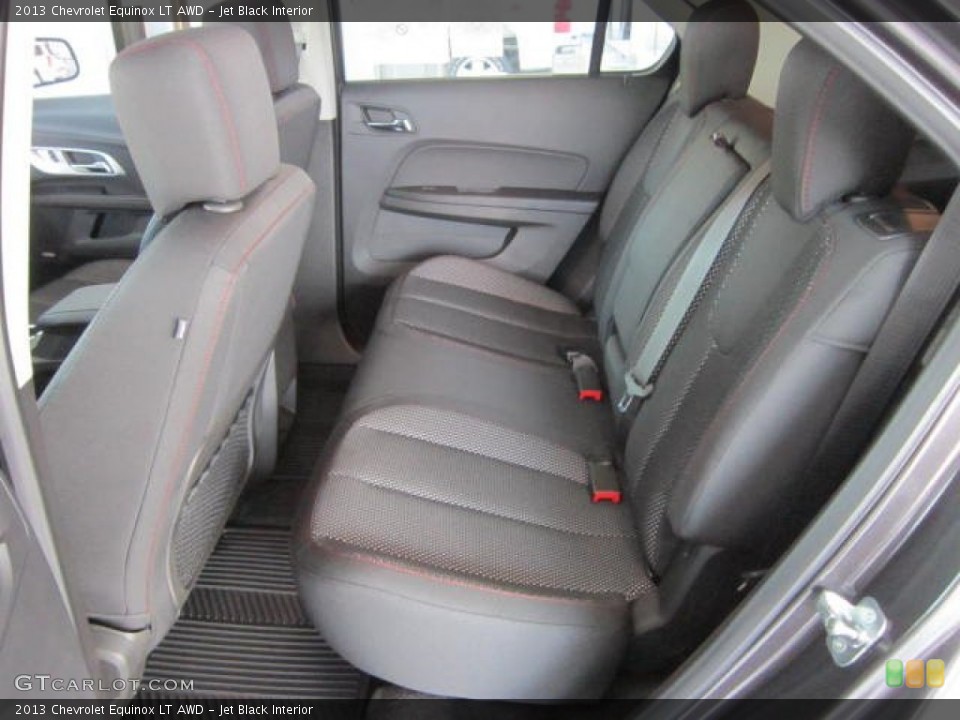 Jet Black Interior Rear Seat for the 2013 Chevrolet Equinox LT AWD #69043352