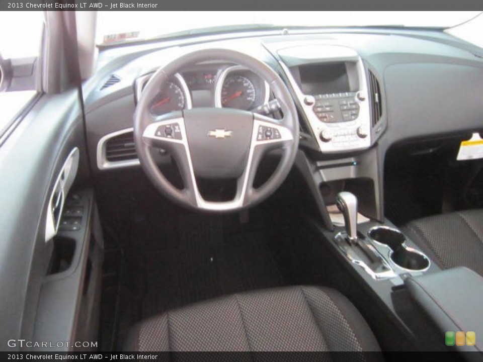 Jet Black Interior Dashboard for the 2013 Chevrolet Equinox LT AWD #69043356