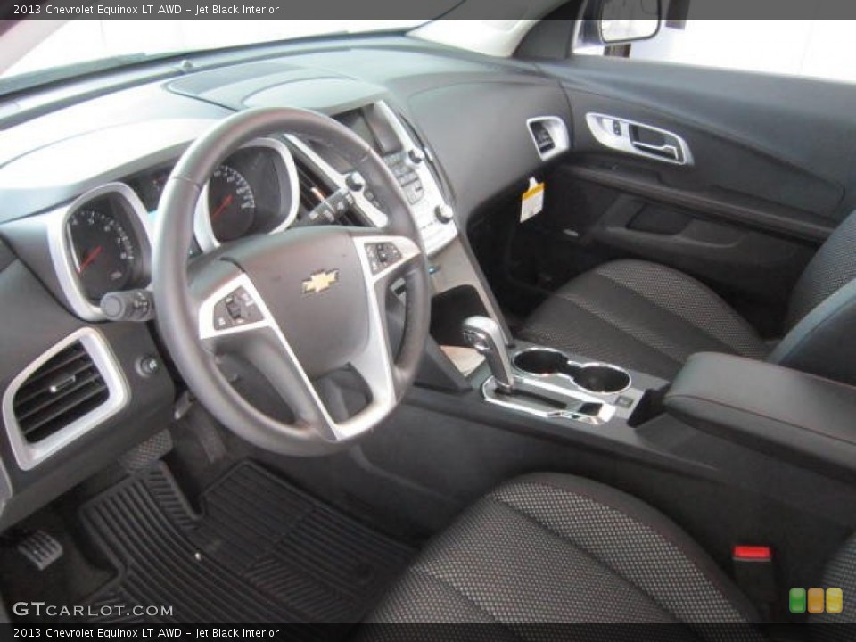 Jet Black Interior Prime Interior for the 2013 Chevrolet Equinox LT AWD #69043376