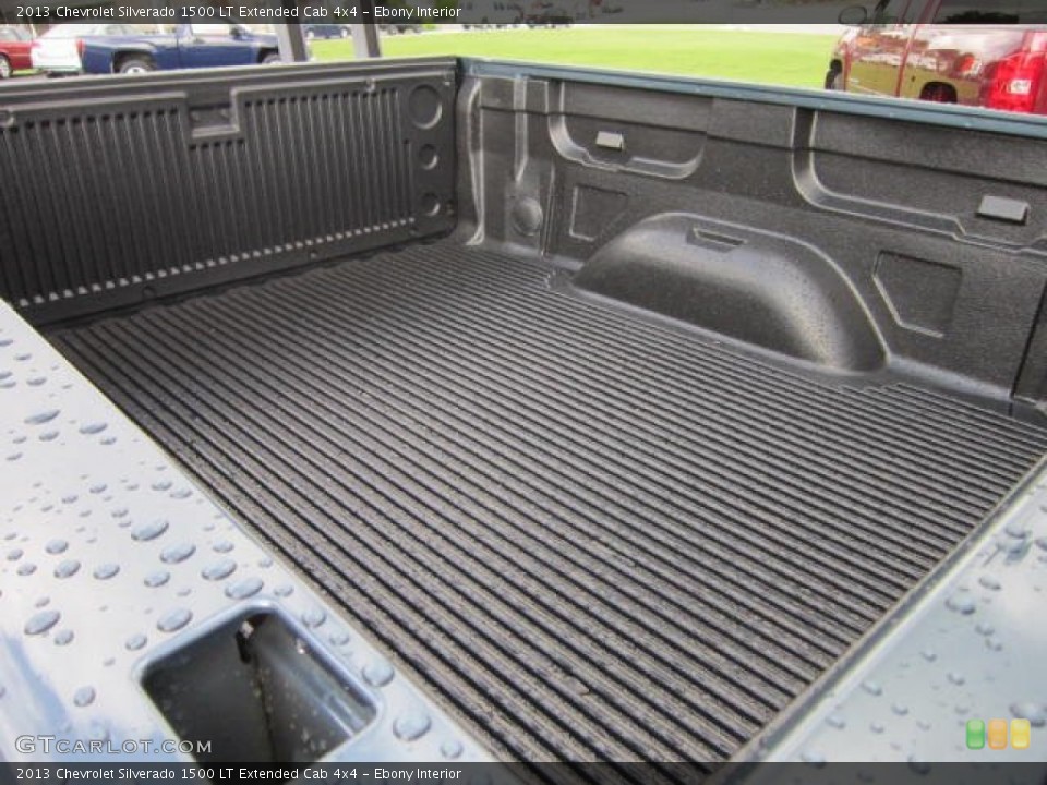 Ebony Interior Trunk for the 2013 Chevrolet Silverado 1500 LT Extended Cab 4x4 #69043523