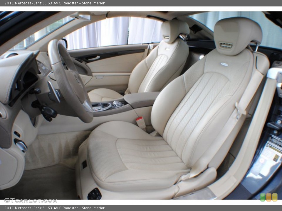 Stone Interior Prime Interior for the 2011 Mercedes-Benz SL 63 AMG Roadster #69043556