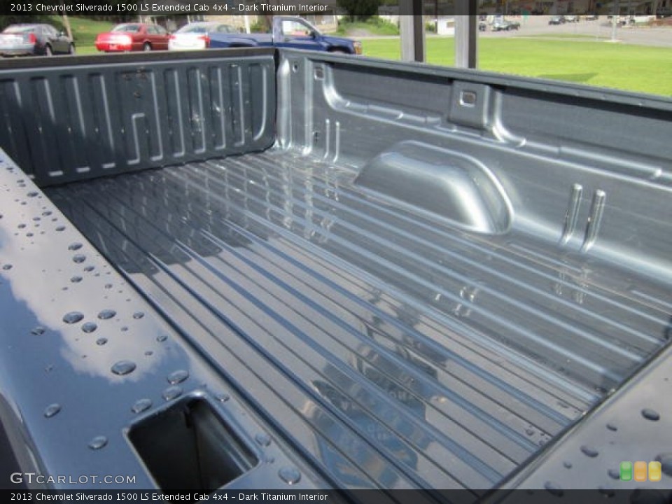 Dark Titanium Interior Trunk for the 2013 Chevrolet Silverado 1500 LS Extended Cab 4x4 #69043880