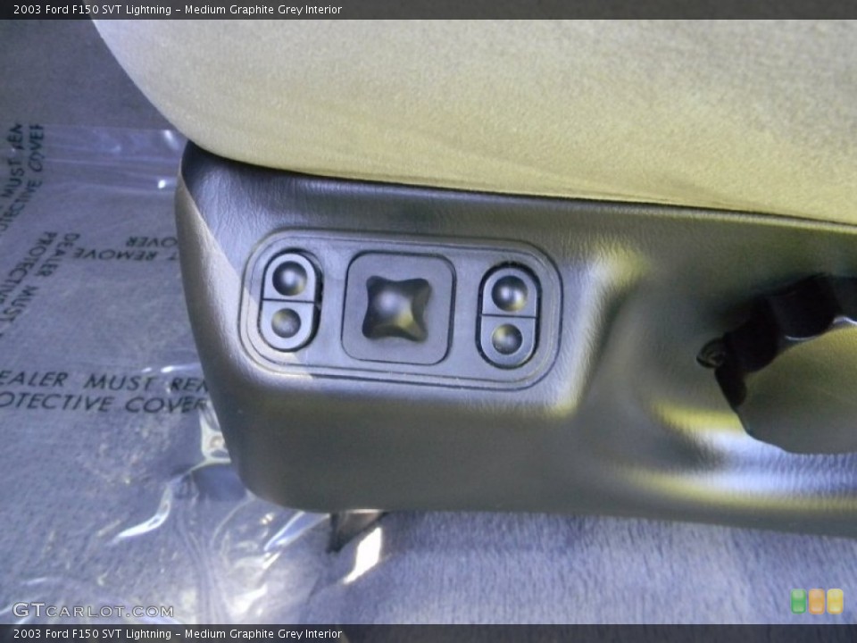 Medium Graphite Grey Interior Front Seat for the 2003 Ford F150 SVT Lightning #69044450