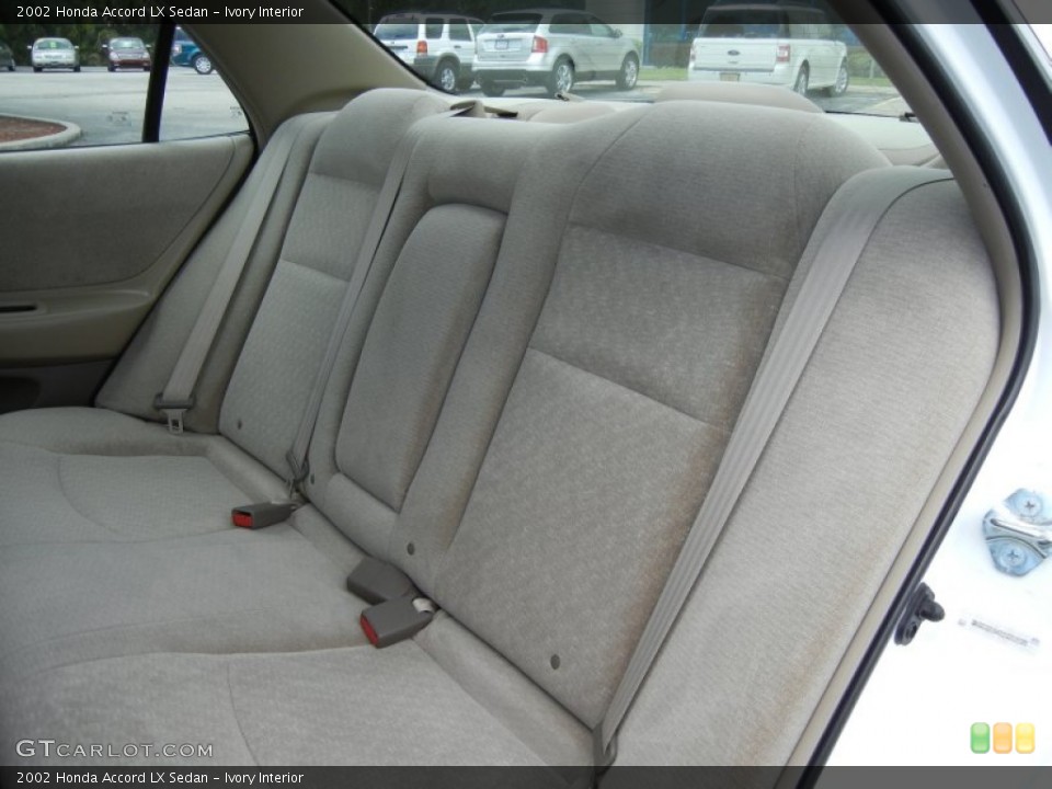 Ivory Interior Rear Seat for the 2002 Honda Accord LX Sedan #69044570