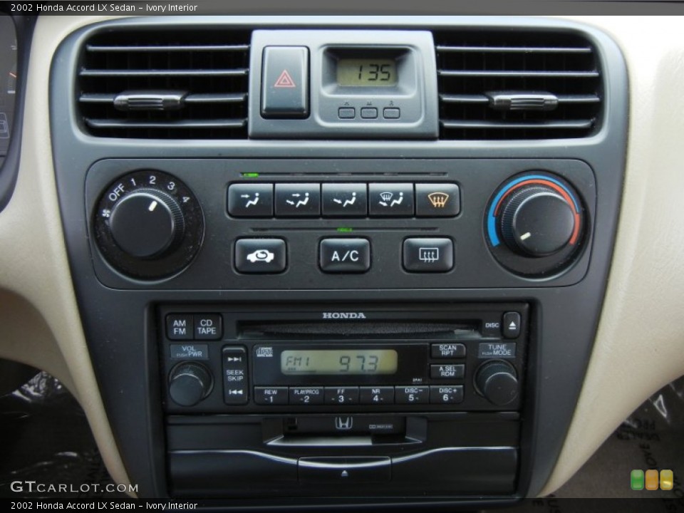 Ivory Interior Controls for the 2002 Honda Accord LX Sedan #69044624