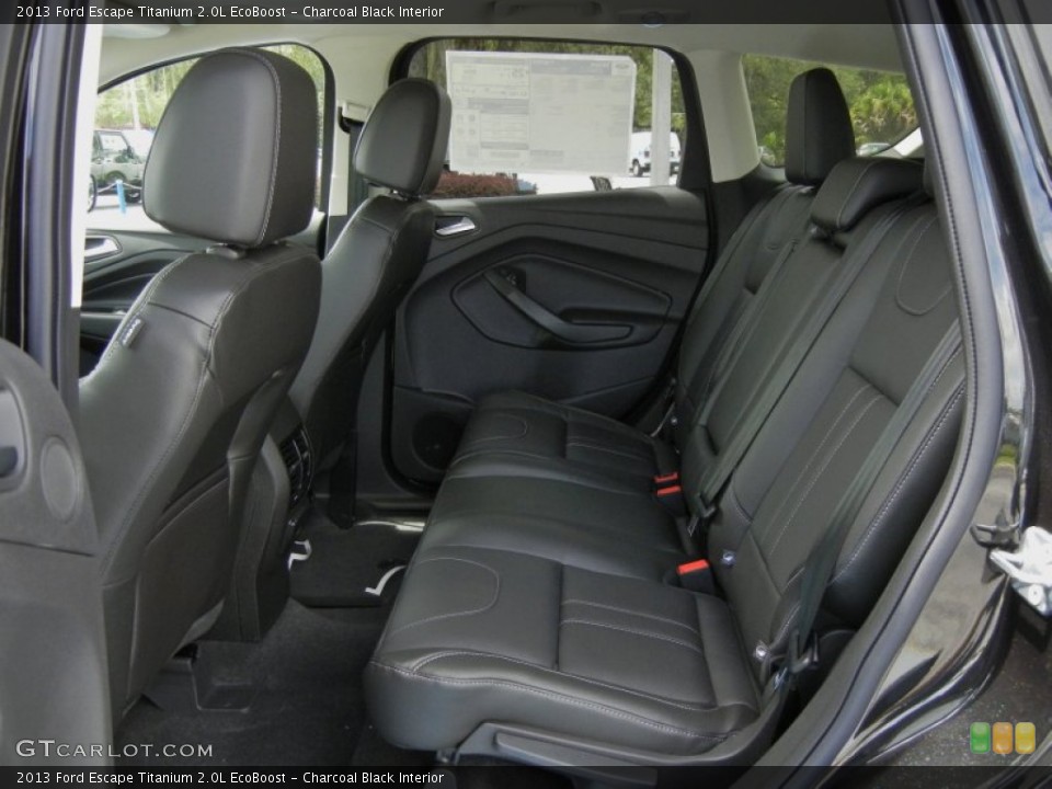 Charcoal Black Interior Rear Seat for the 2013 Ford Escape Titanium 2.0L EcoBoost #69044717
