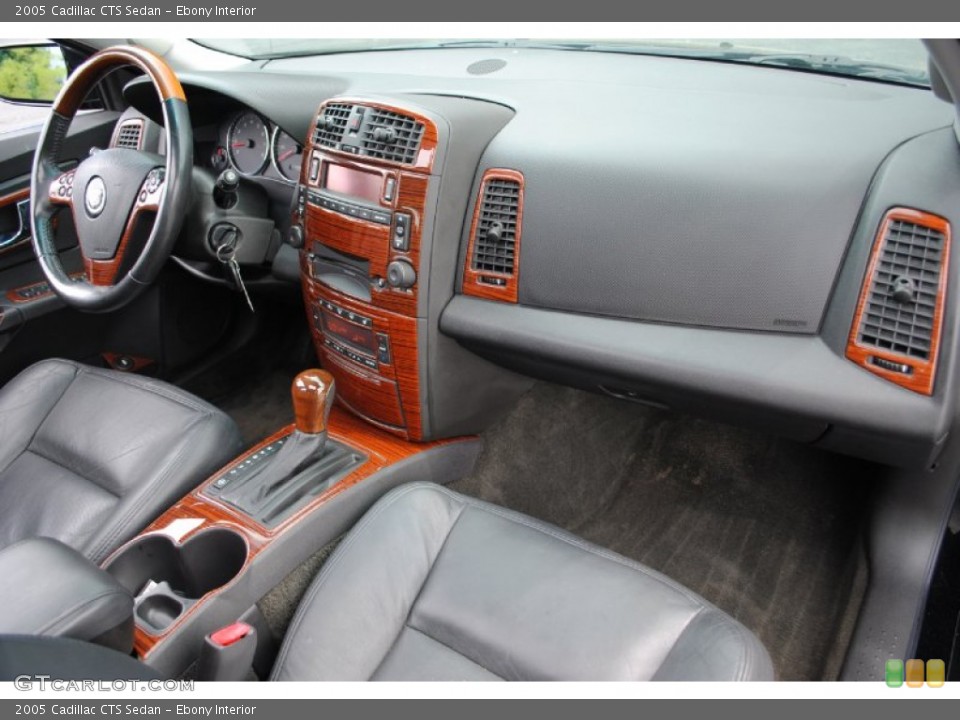 Ebony Interior Dashboard for the 2005 Cadillac CTS Sedan #69044822