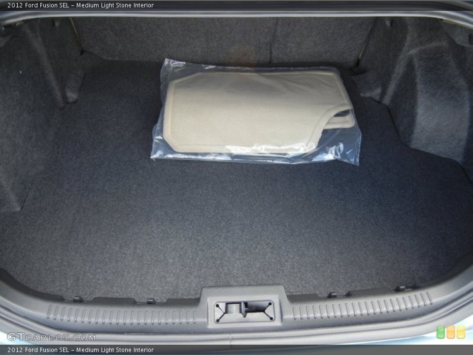 Medium Light Stone Interior Trunk for the 2012 Ford Fusion SEL #69045206