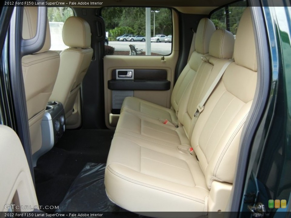 Pale Adobe Interior Rear Seat for the 2012 Ford F150 Lariat SuperCrew #69045728