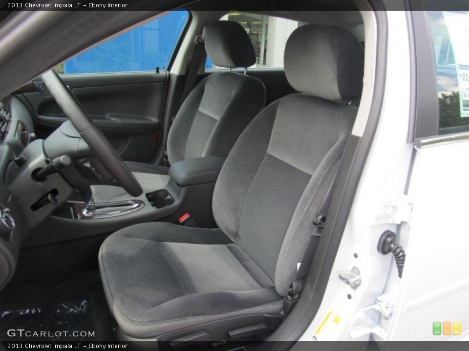 Ebony Interior Front Seat for the 2013 Chevrolet Impala LT #69046826
