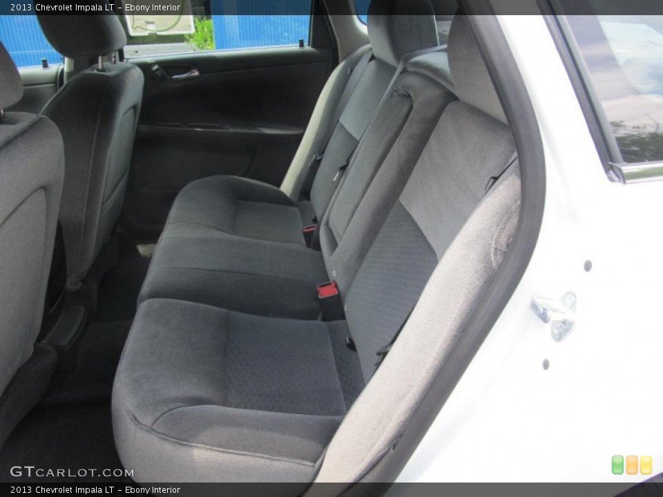 Ebony Interior Rear Seat for the 2013 Chevrolet Impala LT #69046835