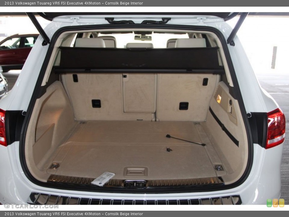 Cornsilk Beige Interior Trunk for the 2013 Volkswagen Touareg VR6 FSI Executive 4XMotion #69048062
