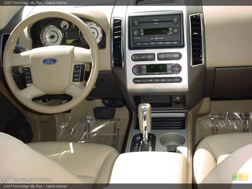 Camel Interior Dashboard for the 2007 Ford Edge SEL Plus #690482