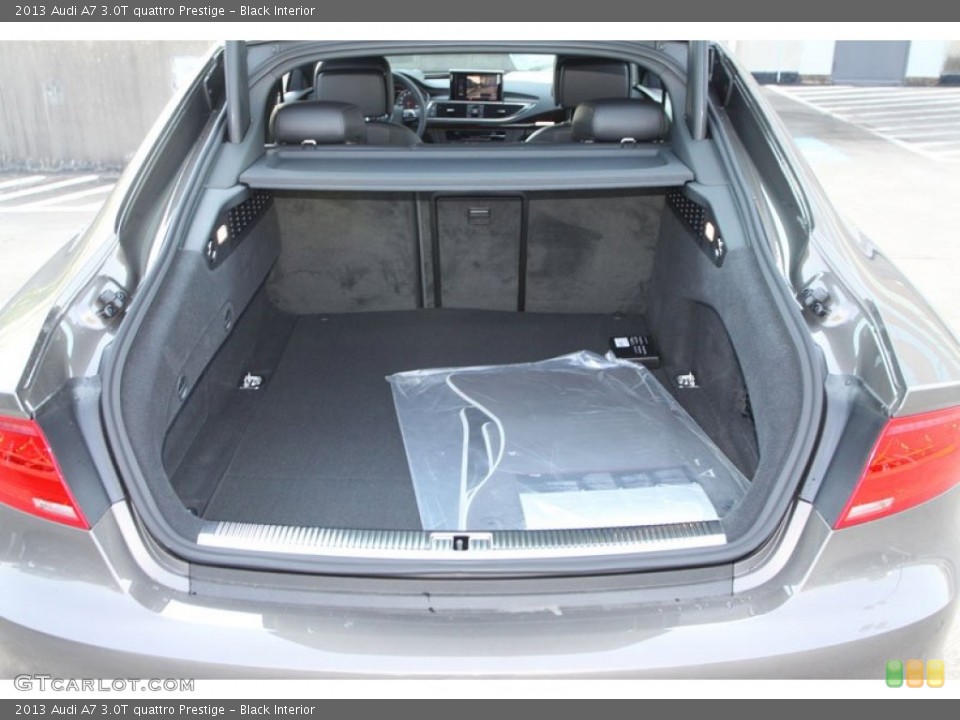Black Interior Trunk for the 2013 Audi A7 3.0T quattro Prestige #69049874