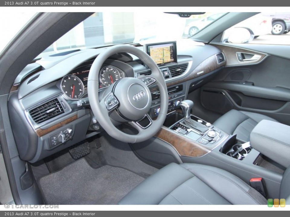 Black Interior Prime Interior for the 2013 Audi A7 3.0T quattro Prestige #69050045