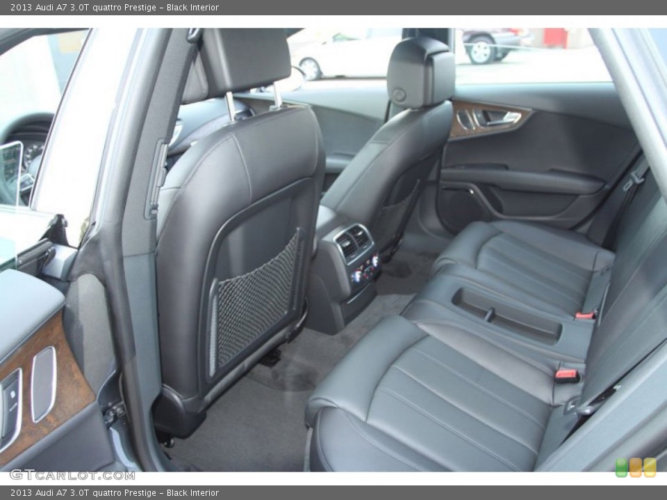 Black Interior Rear Seat for the 2013 Audi A7 3.0T quattro Prestige #69050075