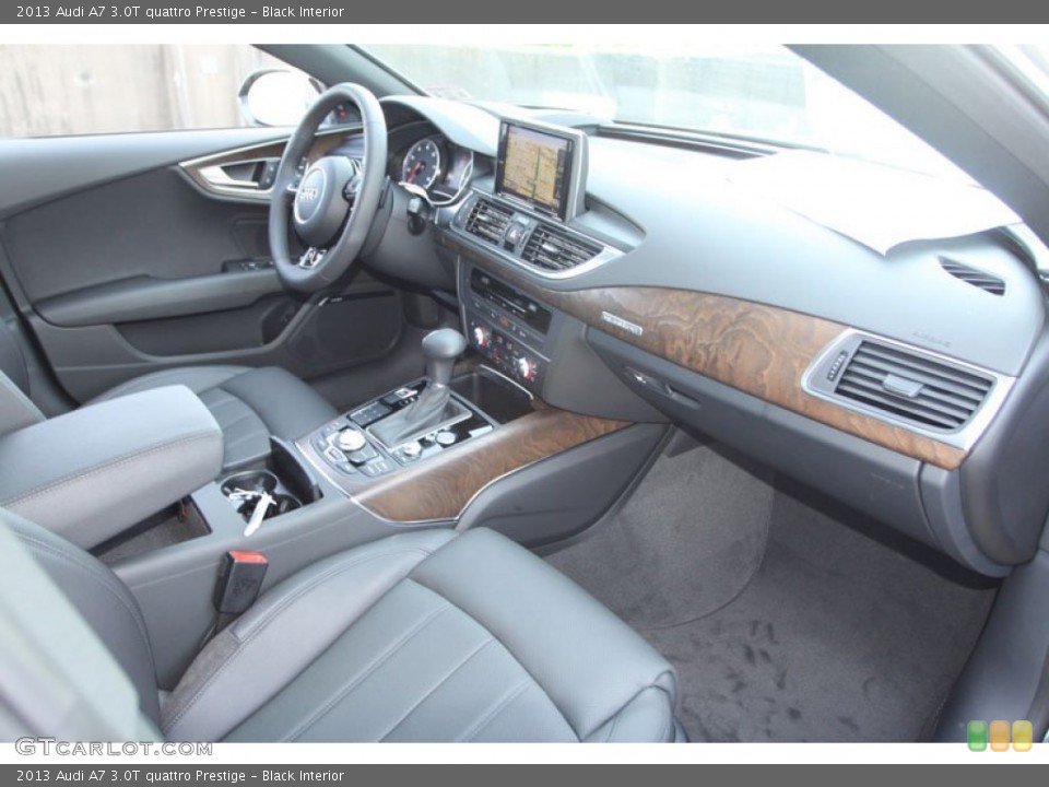Black Interior Dashboard for the 2013 Audi A7 3.0T quattro Prestige #69050171