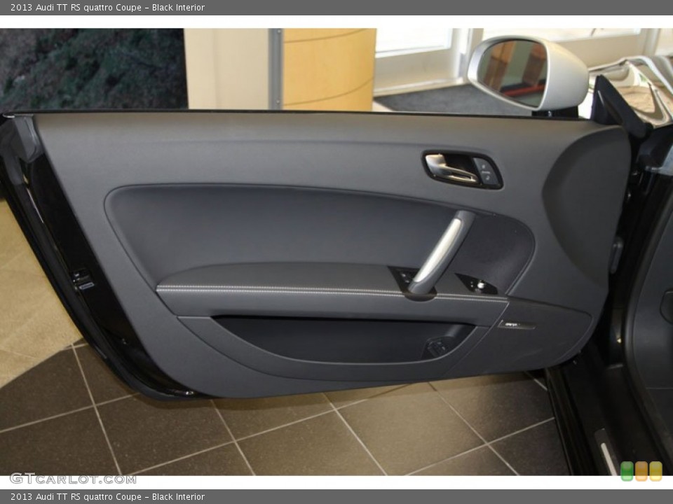 Black Interior Door Panel for the 2013 Audi TT RS quattro Coupe #69051248