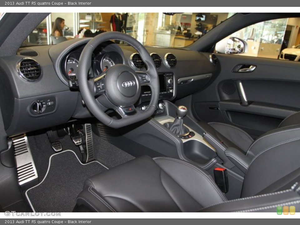 Black Interior Prime Interior for the 2013 Audi TT RS quattro Coupe #69051257