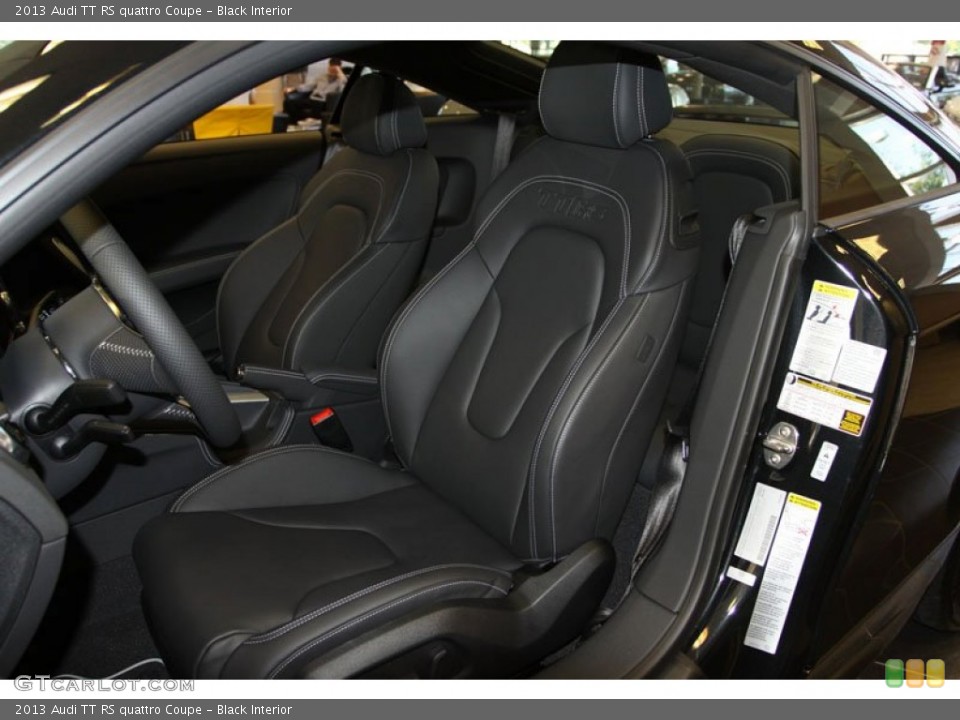 Black Interior Photo for the 2013 Audi TT RS quattro Coupe #69051284
