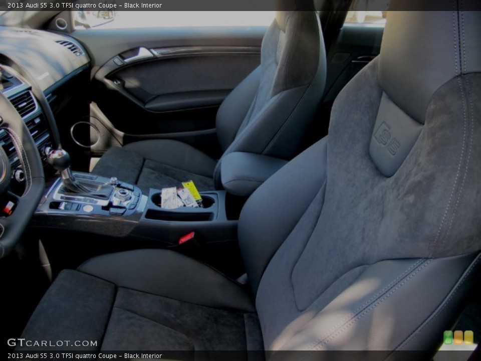 Black Interior Front Seat for the 2013 Audi S5 3.0 TFSI quattro Coupe #69051749