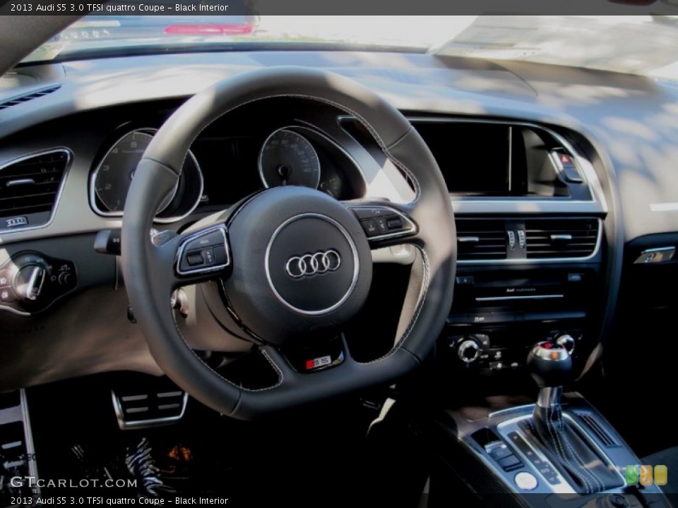Black Interior Dashboard for the 2013 Audi S5 3.0 TFSI quattro Coupe #69051758