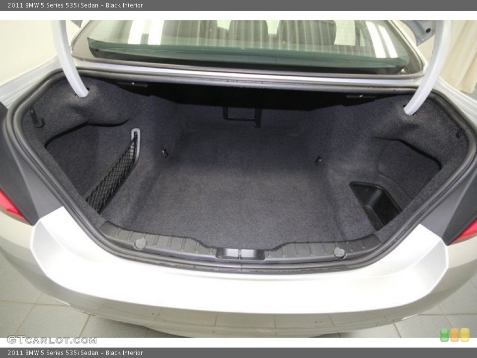 Black Interior Trunk for the 2011 BMW 5 Series 535i Sedan #69052052