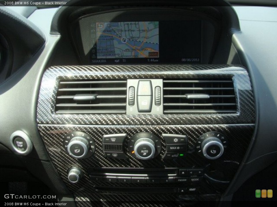 Black Interior Controls for the 2008 BMW M6 Coupe #69053849