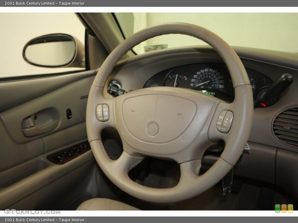 Taupe Interior Steering Wheel for the 2001 Buick Century Limited #69054290