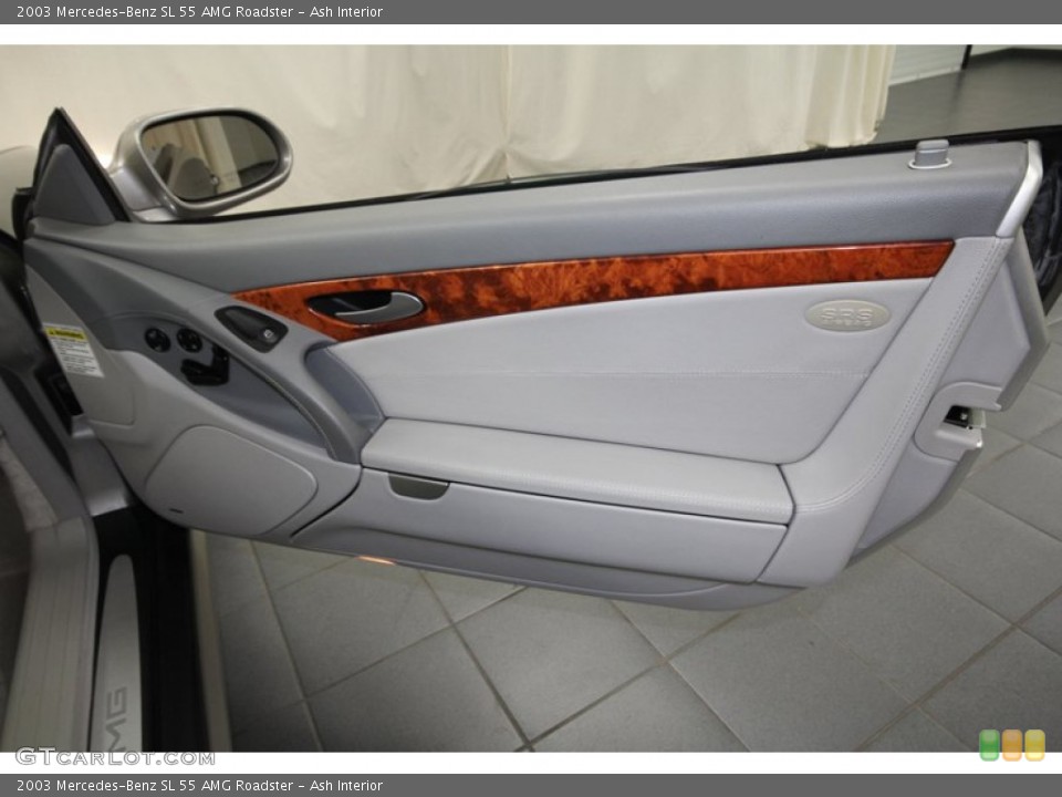 Ash Interior Door Panel for the 2003 Mercedes-Benz SL 55 AMG Roadster #69056507