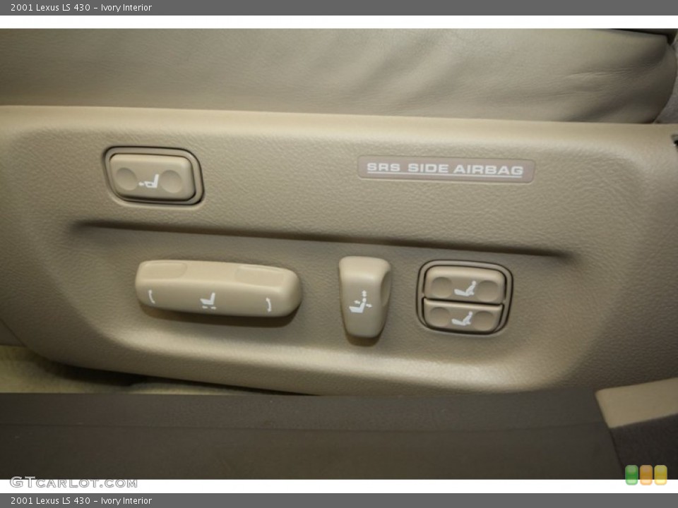 Ivory Interior Controls for the 2001 Lexus LS 430 #69056735