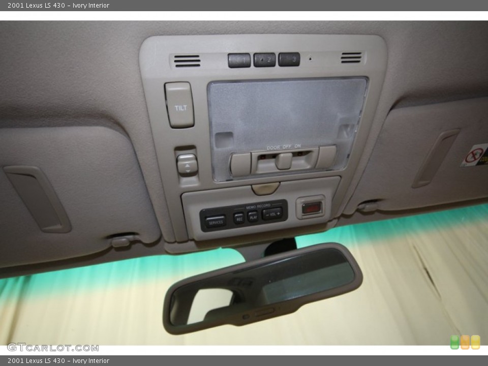 Ivory Interior Controls for the 2001 Lexus LS 430 #69056762