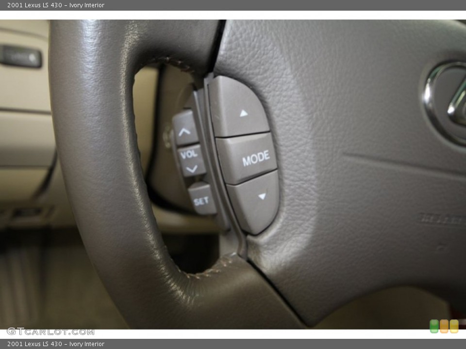 Ivory Interior Controls for the 2001 Lexus LS 430 #69056843