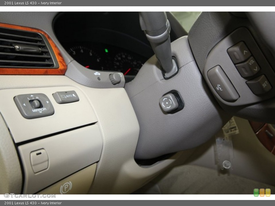 Ivory Interior Controls for the 2001 Lexus LS 430 #69056852