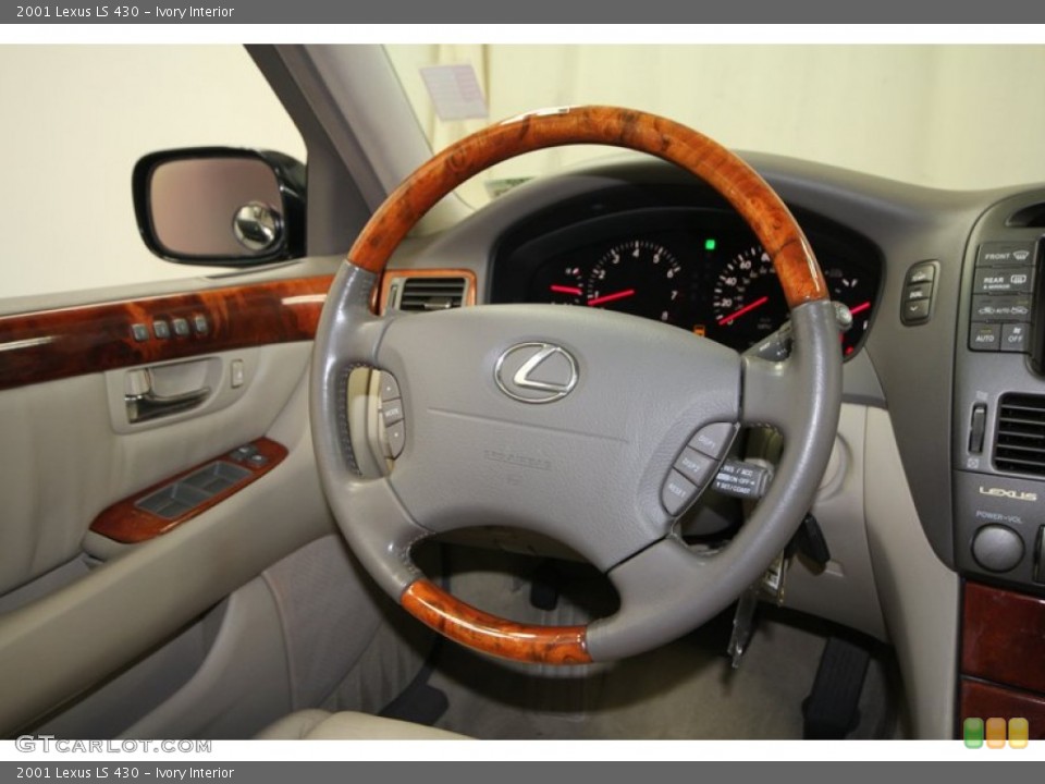 Ivory Interior Steering Wheel for the 2001 Lexus LS 430 #69056885