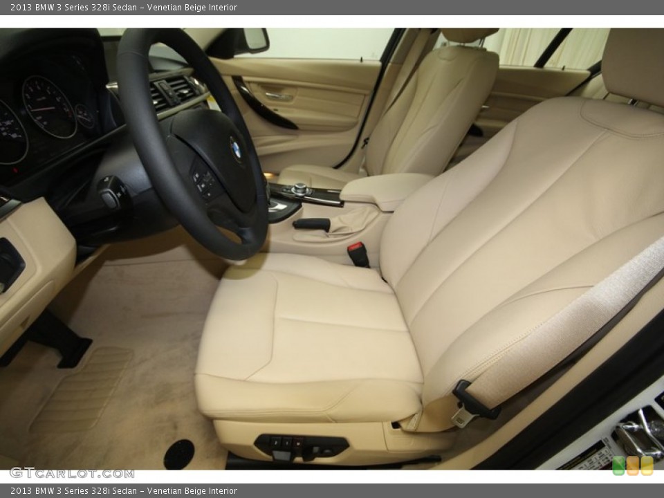 Venetian Beige Interior Photo for the 2013 BMW 3 Series 328i Sedan #69057524