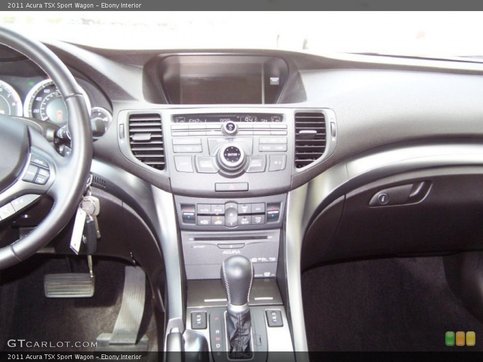 Ebony Interior Dashboard for the 2011 Acura TSX Sport Wagon #69058406