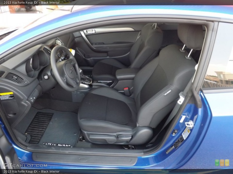 Black Interior Photo for the 2013 Kia Forte Koup EX #69060842